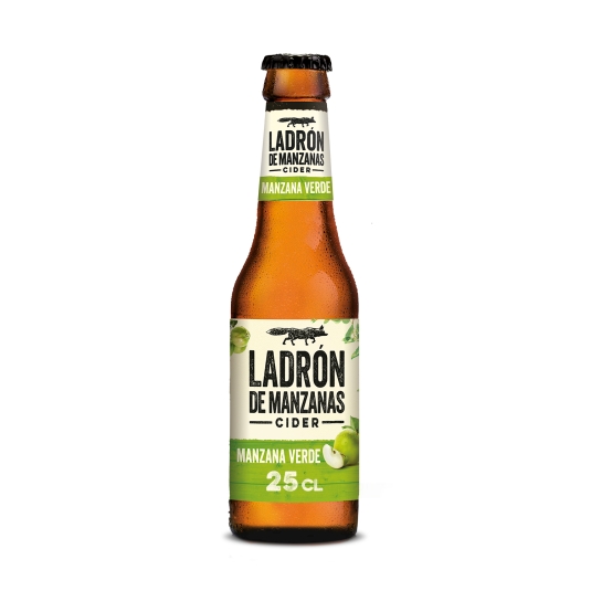 SIDRA LADRON DE MANZANAS GREEN 25CL