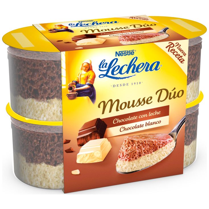 MOUSSE DUO CHO/CHO.BLA LA LECHERA 4U