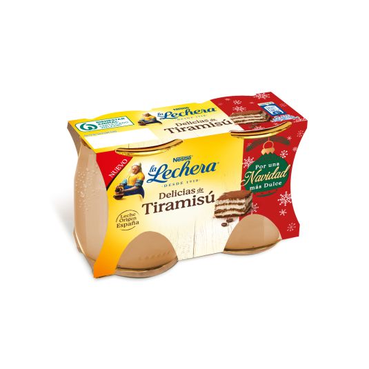 POSTRE DELICIA TIRAMISÚ LA LECHERA 2U