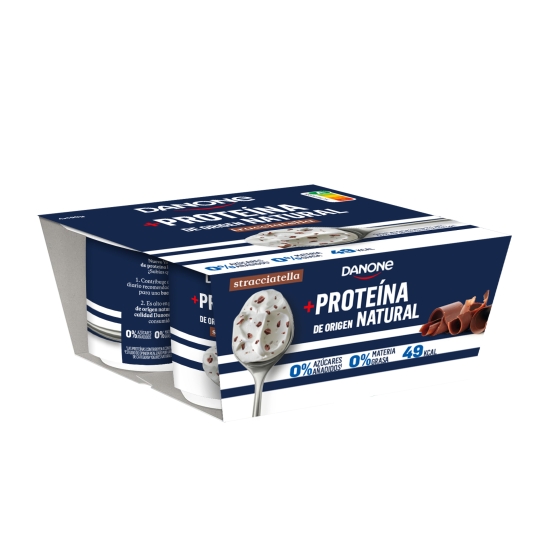 YOGUR PROTEINA STRACCIATELLA DANONE 4U