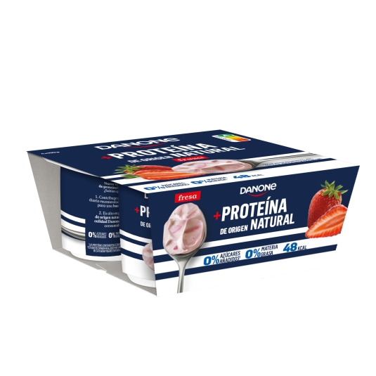 YOGUR PROTEINA FRESA DANONE 4U
