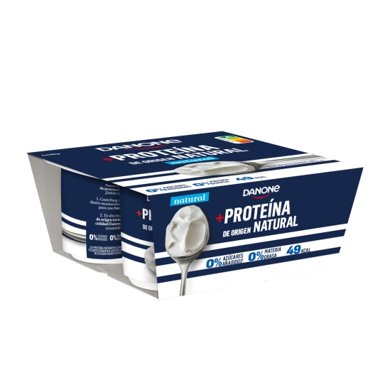 YOGUR PROTEINA NATURAL DANONE 4U