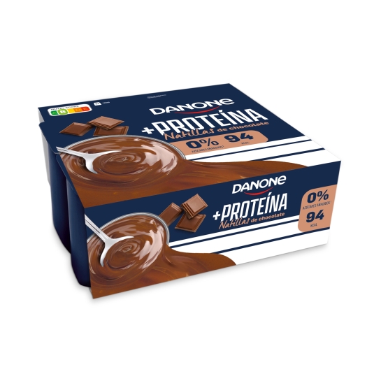 NATILLA CHOCO PROTEINA DANONE 4U