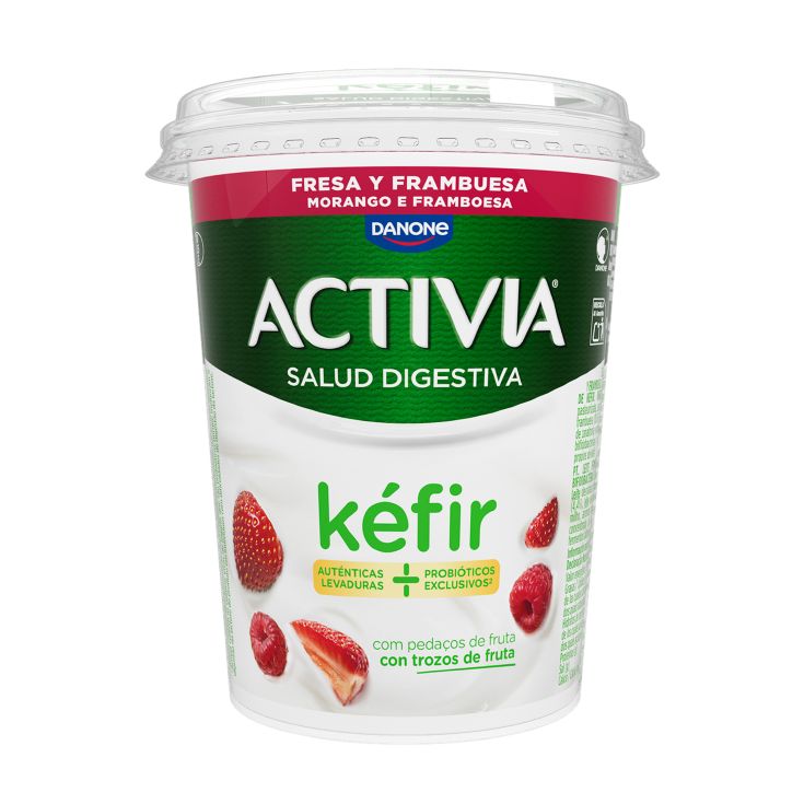 KEFIR FRESA/FRAMBUESA ACTIVIA 380G