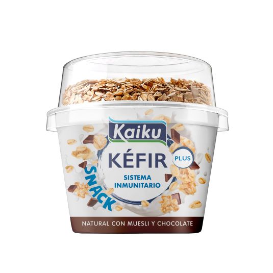 KEFIR NAT- C/MUESLI/CHOCO KAIKU 125G