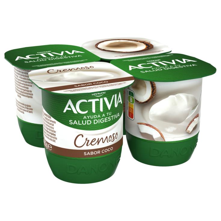 ACTIVIA CREMOSO COCO 4U