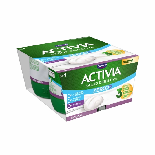 ACTIVIA TRIPLE ZERO NATURAL 4U