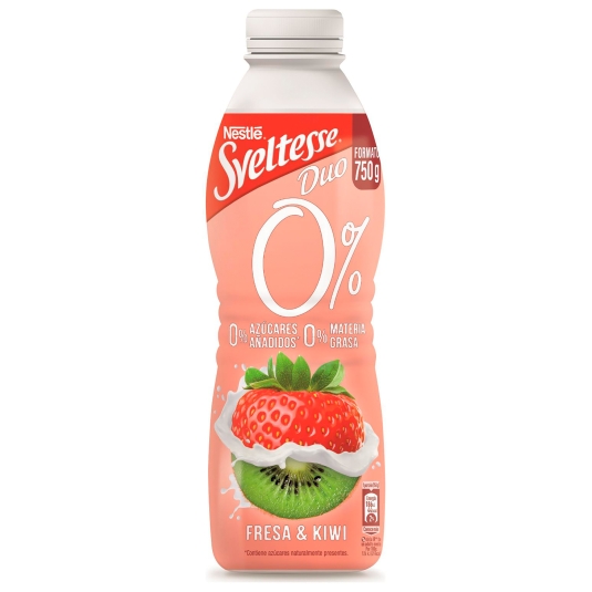 YOG.LIQ.FRESA/KIWI SVELTESSE 750G