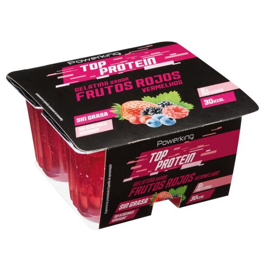 GELATINA PROTEICA FRUTOS ROJOS POWERKING