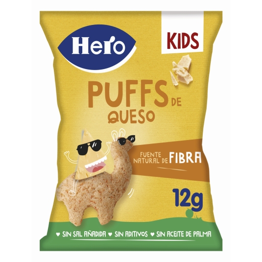 SNACK PUFFS QUESO HERO 12G