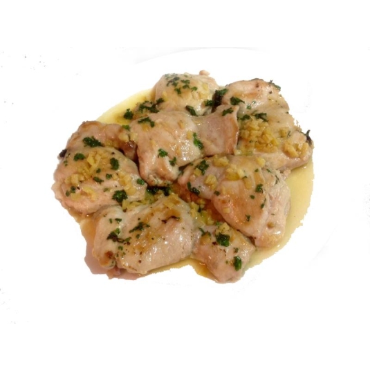 POLLO SALSA AL AJILLO