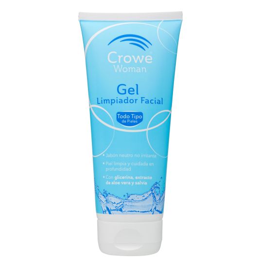 GEL FACIAL LIMPIADOR CROWE 200ML