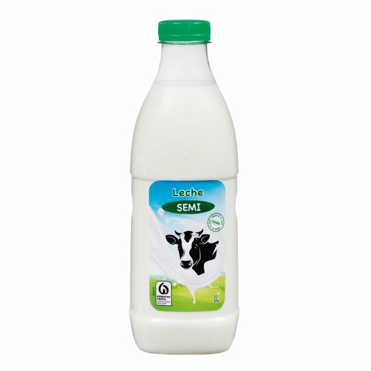 LECHE FRESCA SEMIDESNATADA ALTEZA 1L