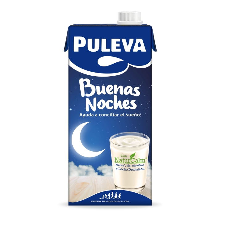 LECHE BUENAS NOCHES S/LACTOSA PULEVA 1L