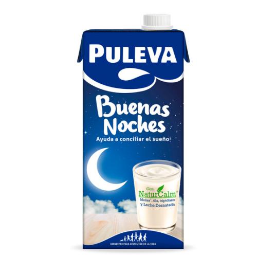 LECHE BUENAS NOCHES S/LACTOSA PULEVA 1L