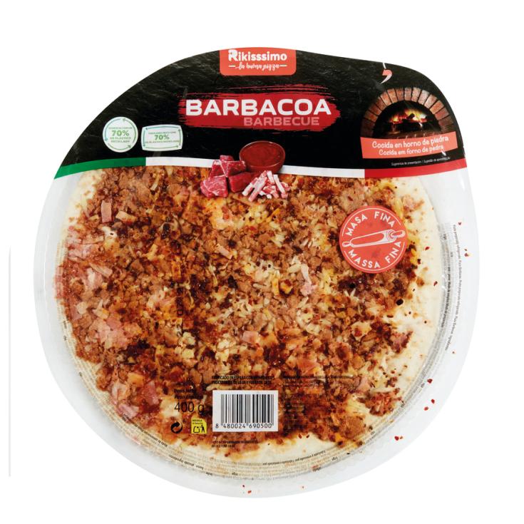 PIZZA BARBACOA RIKISSSIMO 400G