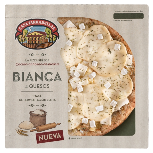 PIZZA BIANCA LENTA FERMENTAC TARRADELLAS