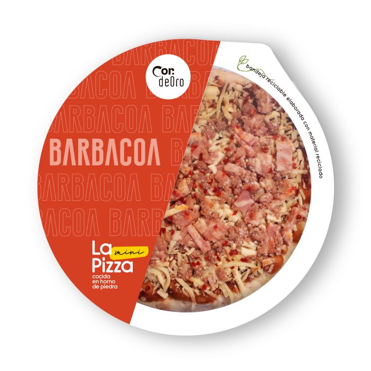 MINI PIZZA BARBACOA DEORO 160G