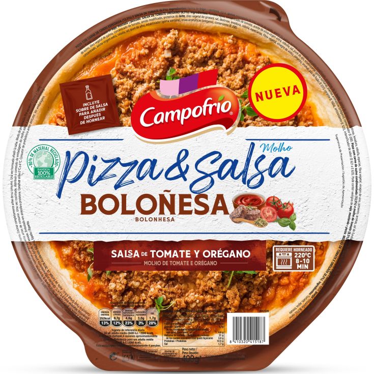 PIZZA & SALSA BOLOÑESA CAMPOFRIO