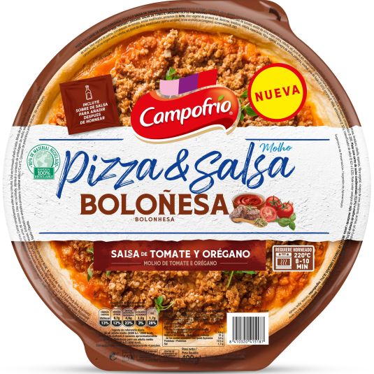 PIZZA & SALSA BOLOÑESA CAMPOFRIO
