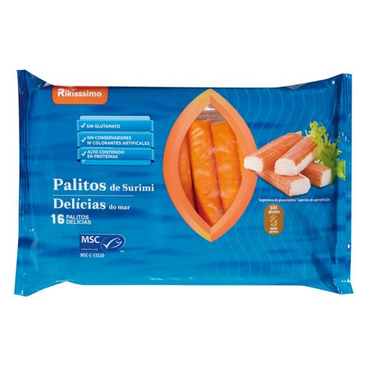 PALITO DE SURIMI MSC RIKISSSIMO 300G