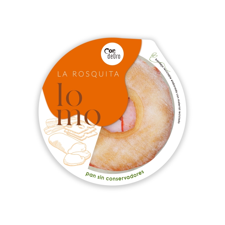 LA ROSQUITA LOMO DEORO 220G