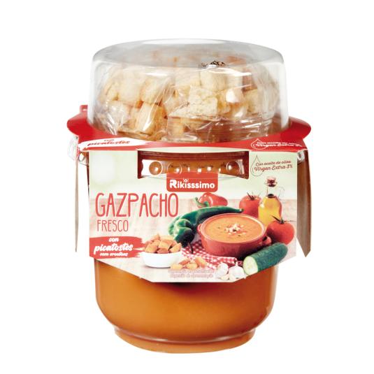 GAZPACHO C/PICATOSTES RIKISSSIMO 330ML