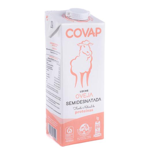LECHE SEMIDESNATADA OVEJA COVAP 1L