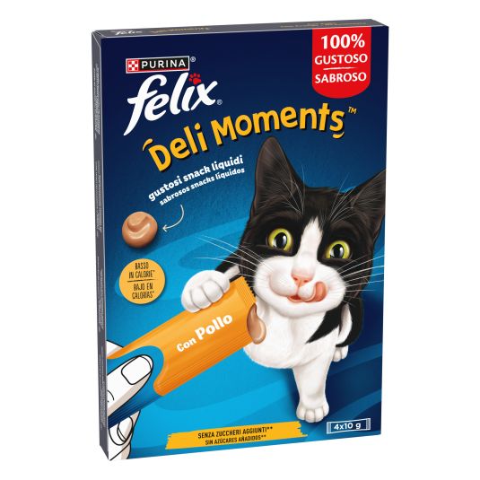 SNACK FELIX DELI MOMENTS POLLO 4X10G