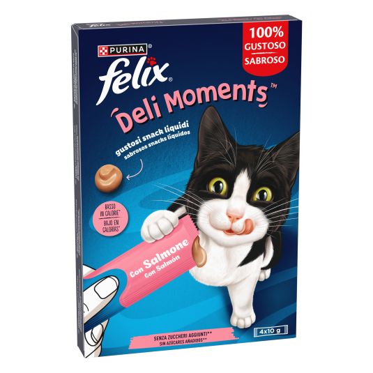 SNACK FELIX DELI MOMENTS SALMON 4X10G