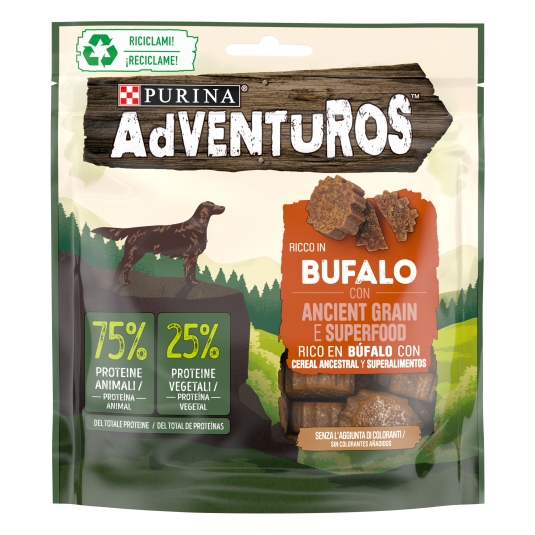 SNACKS ADVENTUROS GRANO ANCES.BUFALO 120