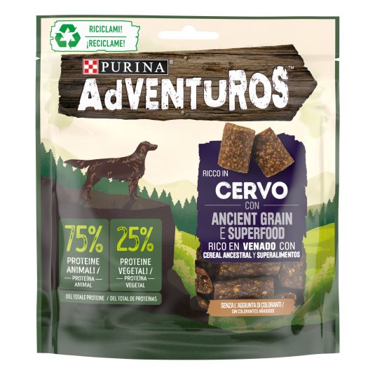 SNACKS ADVENTUROS GRANO ANCES.VENADO 120
