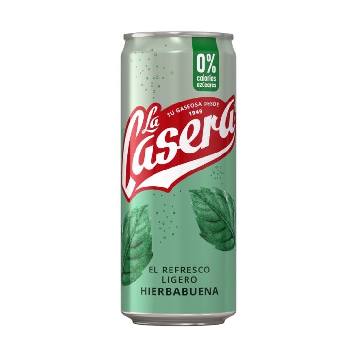 REFRESCO 0% HIERBABUENA LA CASERA 33CL