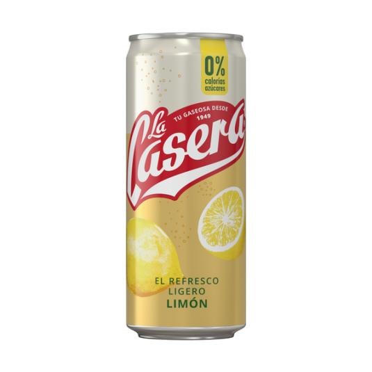 REFRESCO 0% LIMON LA CASERA 33CL