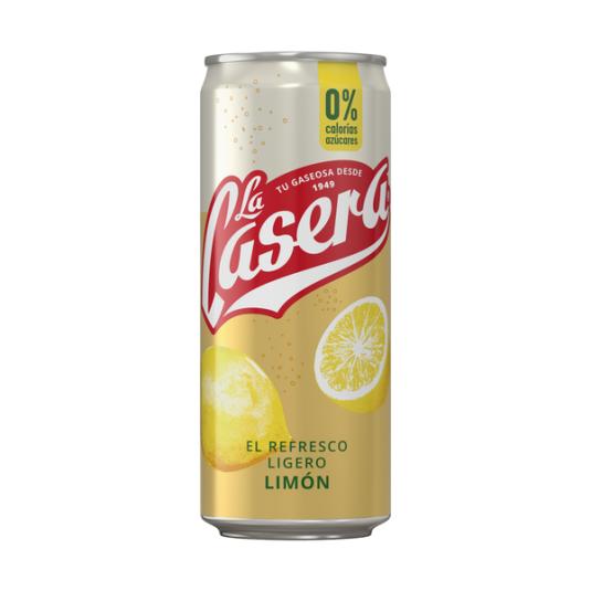 REFRESCO 0% LIMON LA CASERA 33CL.