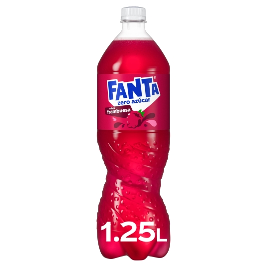 FANTA FRAMBUESA S/AZUCAR 1,25L