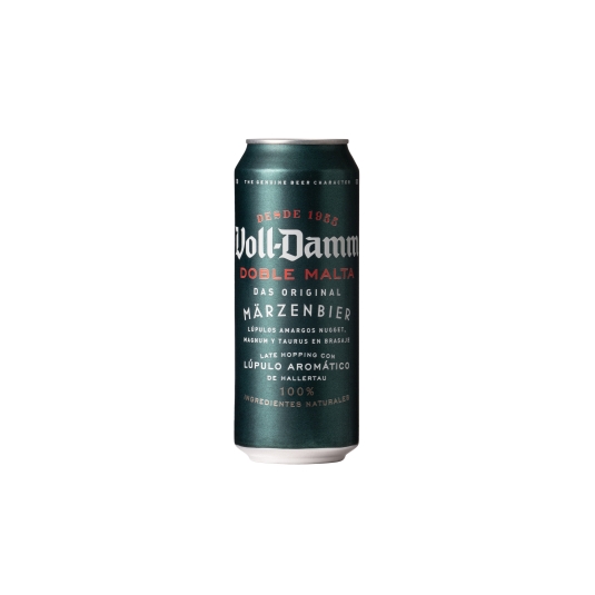 CERV.VOLL DAMM DOBLE MALTA LATA 50CL