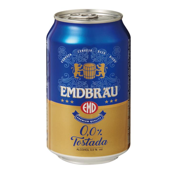 CERV.EMDBRÄU 0,0 TOSTADA LATA 33CL