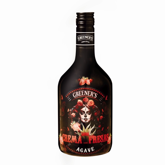 LICOR CREMA FRESA C/TEQUILA GREENERS