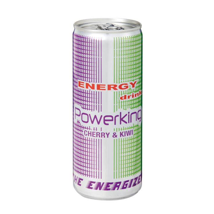BEB.ENERG.POWERKING CHERRY/KIWI 25CL